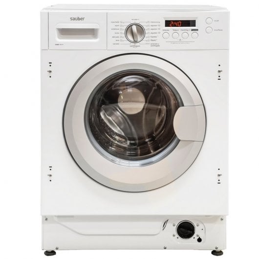 Sauber WMB1 Lavadora Integrable Carga Frontal 8Kg A+++