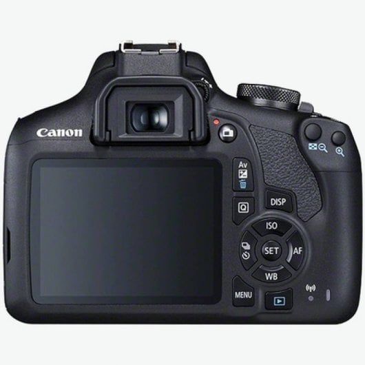 Canon EOS 2000D + EF-S 18-55mm f/3.5-5.6 III Kit fotocamere SLR 24,1 MP CMOS 6000 x 4000 Pixel Nero