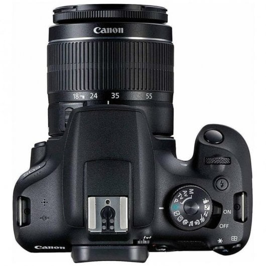 Canon EOS 2000D + EF-S 18-55mm f/3.5-5.6 III Kit fotocamere SLR 24,1 MP CMOS 6000 x 4000 Pixel Nero