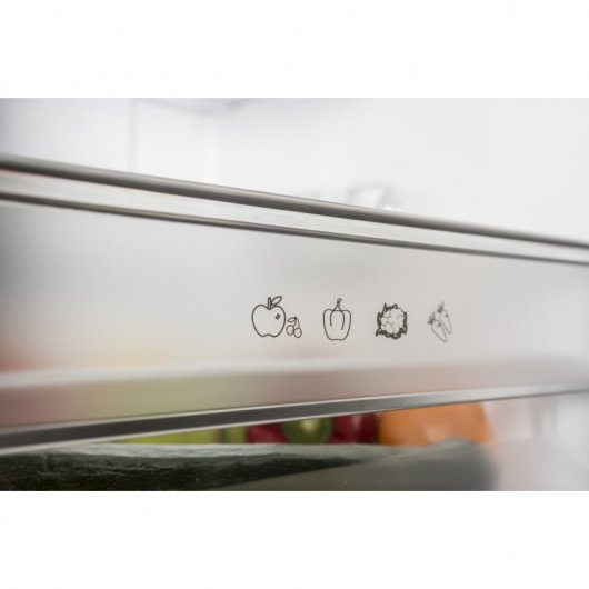 Sauber SC186I Frigorífico Combi A+ Inox