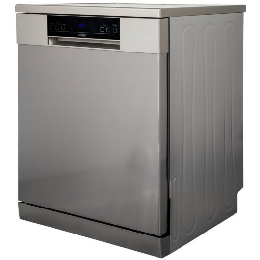 Sauber SDW61I Lavavajillas Capacidad 15 Cubiertos A++ Acero Inoxidable