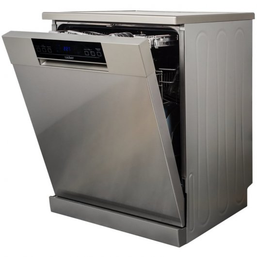 Sauber SDW61I Lavavajillas Capacidad 15 Cubiertos A++ Acero Inoxidable