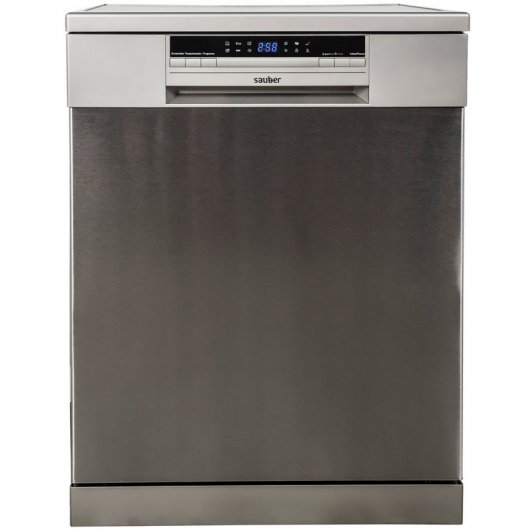 Sauber SDW60I Lavavajillas Capacidad 14 Cubiertos A++ Acero Inoxidable