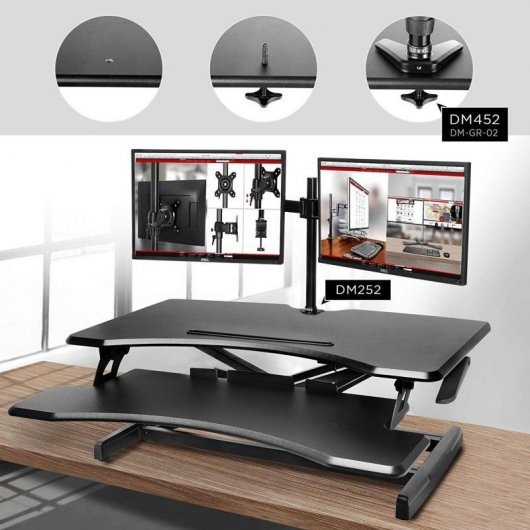 Duronic DM05D17 Estação de Trabalho para Monitor