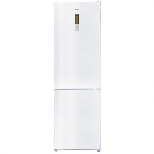 Sauber SCC201W Frigorífico Combi E Cristal Blanco