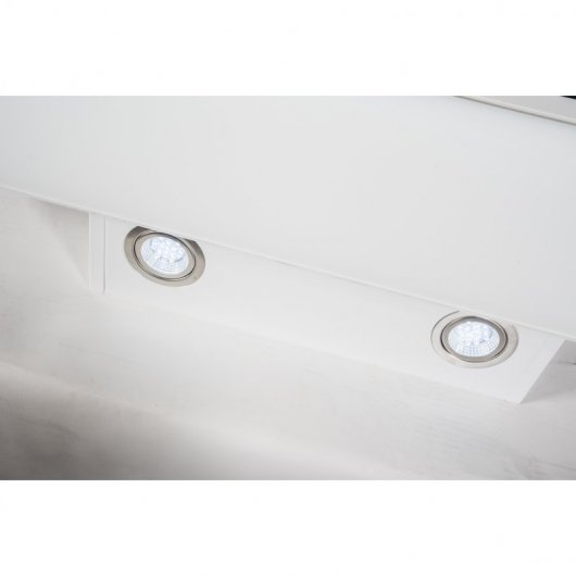 Sauber SCDP90W Campana Decorativa 90cm Cristal Blanco