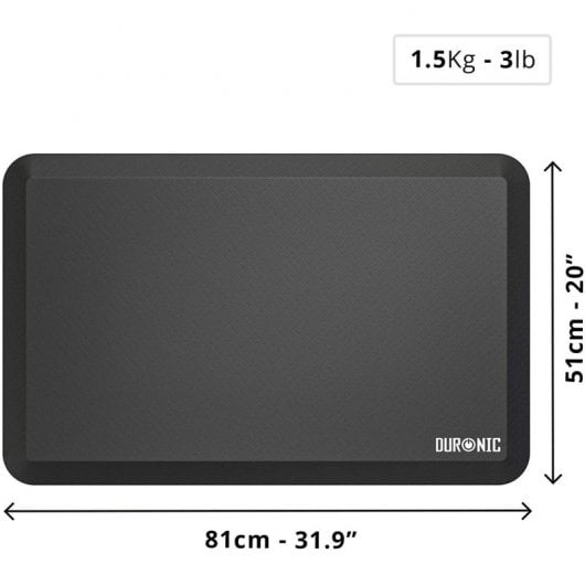 Duronic DM-MAT1 Tapete Ergonómico Apoio para Pés