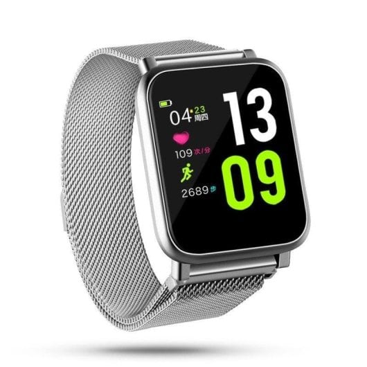 Fierro Yoss Bluetooth 4.0 Écran IPS Noir Étanche IP67 Pulsomètre Podomètre