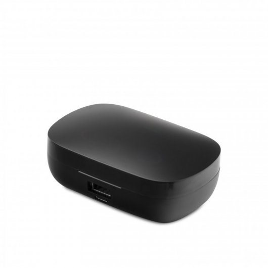 Unotec TWIN 5 Auriculares Bluetooth con Powerbank Negro