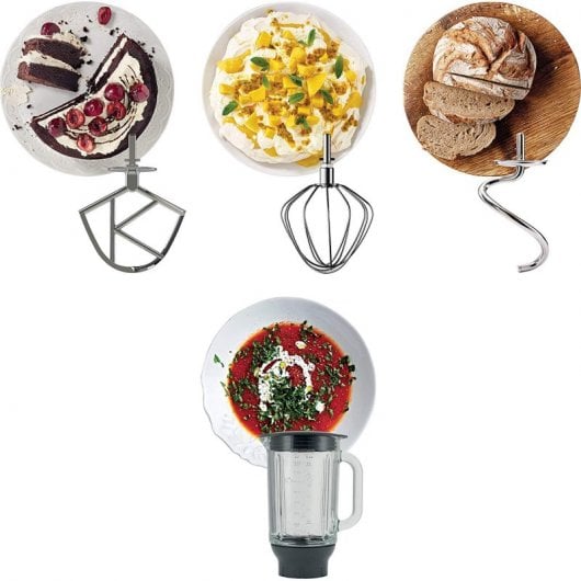 Kenwood Chef Elite KVC5320S Robot de Cocina 1200W Plata