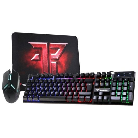 Tempest Cataclysm Combo 3 em 1 Gaming Teclado + Rato + Tapete