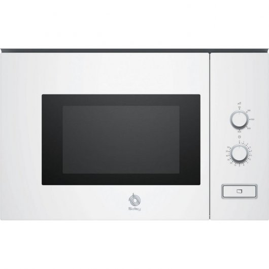 Balay 3CP5002B0 Microondas Integrable 20L 800W Cristal Blanco