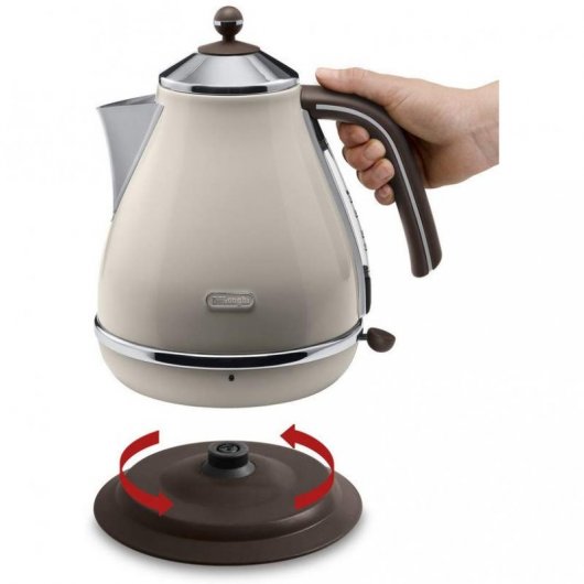 De’Longhi KBOV 2001.BG bouilloire 1,7 L 2000 W Beige