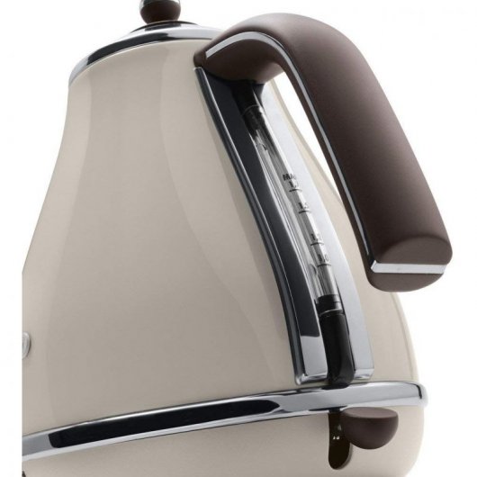 DeLonghi KBOV 2001.BG Icona Bollitore elettrico vintage 2000W Beige