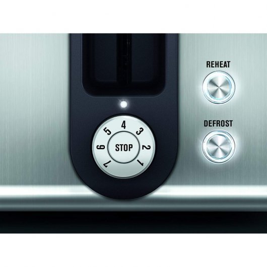 AEG AT7750 Tostadora 2 Ranuras 850W Acero Inoxidable