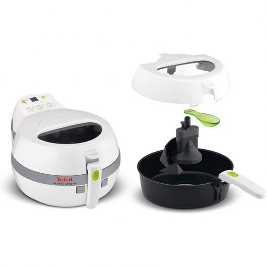 Tefal FZ 7100 Freidora de Aire 1400W 1Kg Gris/Blanco