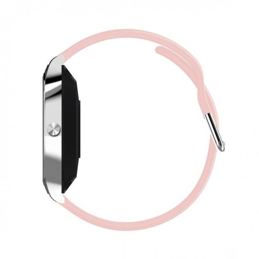 Unotec Round Pro Bluetooth 44mm IPS TFT Rosa Impermeabile IP67 Cardiofrequenzimetro Sonno