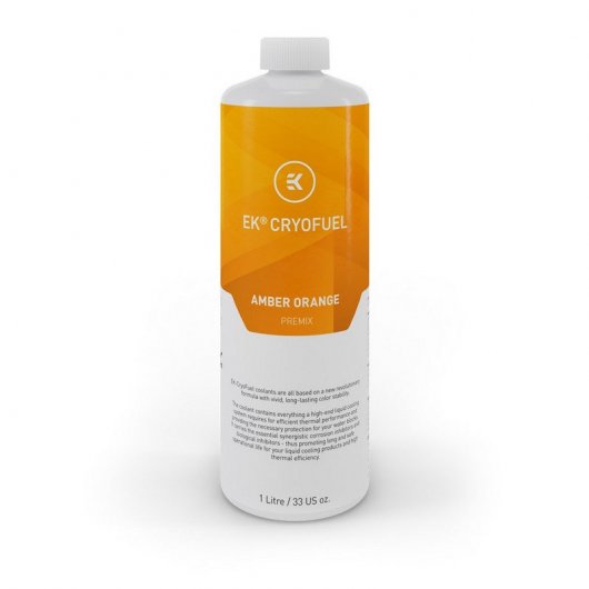 EKWB EK-CryoFuel Amber Orange Premix 1000mL