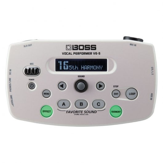 Boss VE-5 Procesador de Voz Blanco
