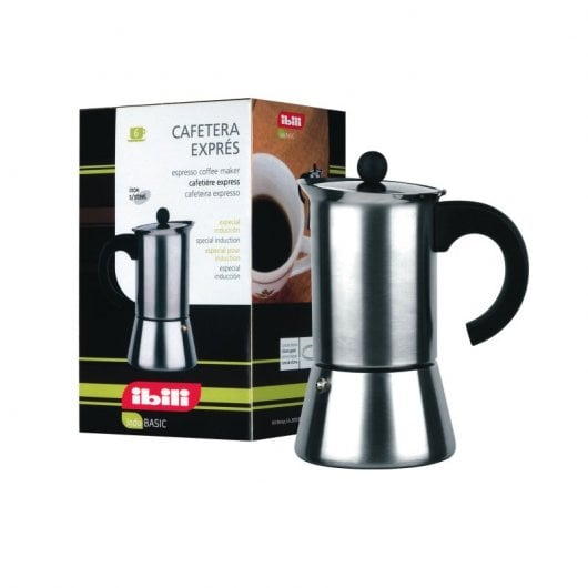 Ibili 611312 Indubasic Cafetera Exprés 12 Tazas