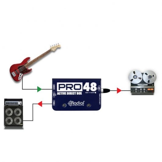 Radial Engineering Pro48 Caja Directa Activa