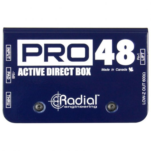 Radial Engineering Pro48 Caja Directa Activa