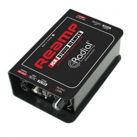Radial Engineering JCR Caixa de Reamplificação para Estúdio