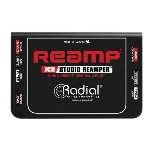 Radial Engineering JCR Caixa de Reamplificação para Estúdio