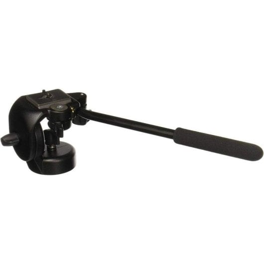 Cabeça para tripé Manfrotto 128RC Micro Fluida alumínio preto 4kg QR