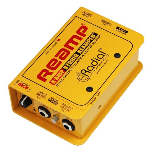 Radial Engineering X-Amp Caixa Activa de Reamplificação