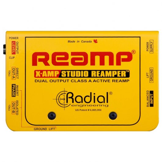 Radial Engineering X-Amp Caixa Activa de Reamplificação