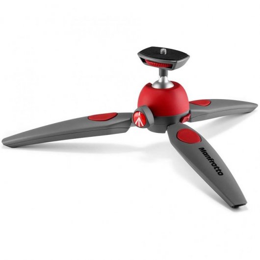 Manfrotto Pixi Evo Mini Trípode Rojo