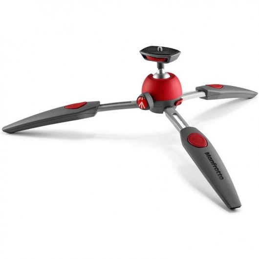Manfrotto Pixi Evo Mini Trípode Rojo