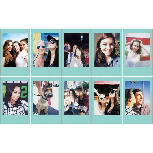 Fujifilm Instax Mini Blue Papel Fotográfico para Cámaras Instax Mini