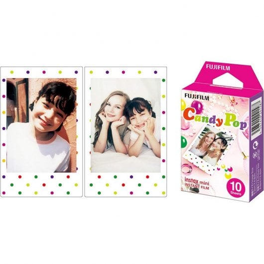 Papier photo Fujifilm Instax Mini Candy Pop pour appareils photo Instax Mini