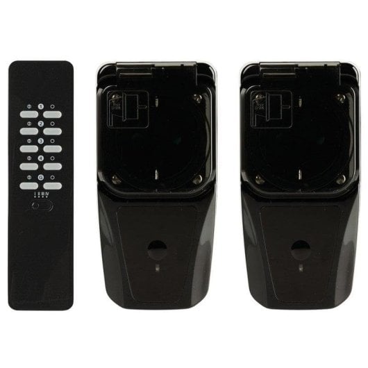 Trust AGDR2-3500R Pack 2 Enchufes para Exterior con Mando