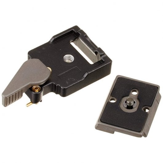 Manfrotto 323 Plato de Soporte para Zapata Rápida