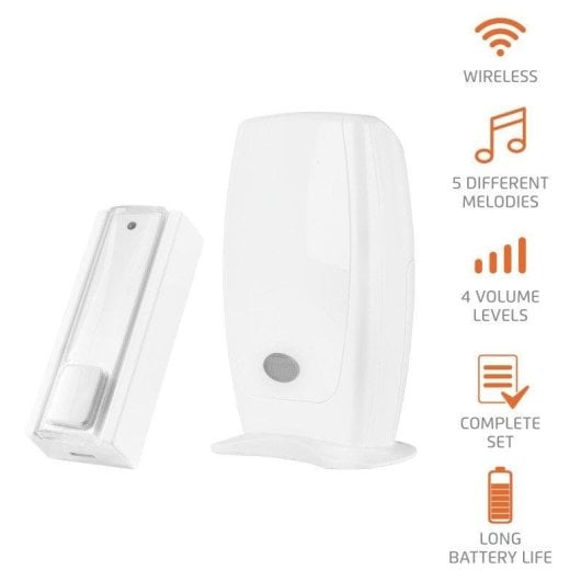 Trust ACDB-6600AC Timbre Portátil con Pulsador