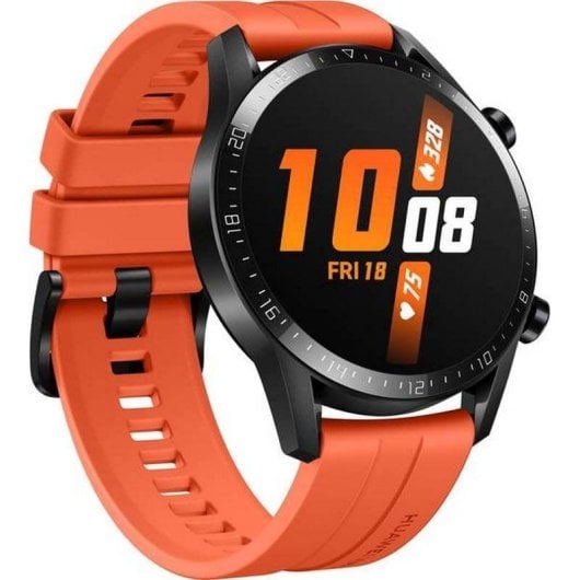 Huawei Watch GT 2 Bluetooth GPS 46mm AMOLED Sunset Orange L Resistenza Acqua 5ATM Cardiofrequenzimetro