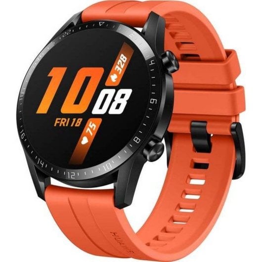 Huawei Watch GT 2 Bluetooth GPS 46mm AMOLED Sunset Orange L Resistenza Acqua 5ATM Cardiofrequenzimetro