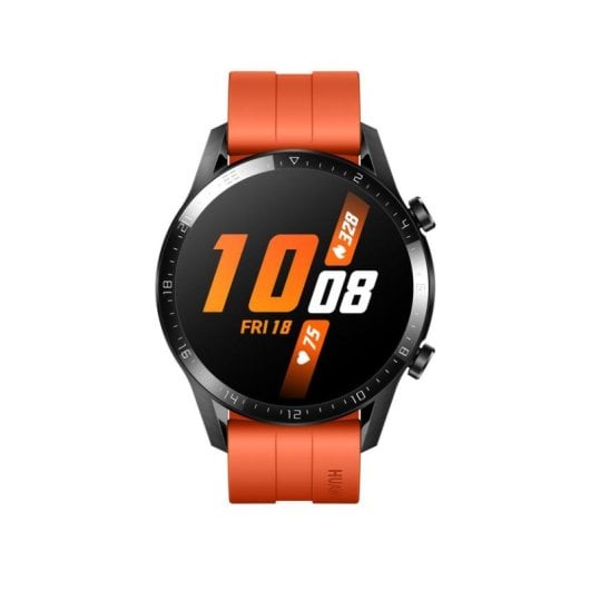 Huawei Watch GT 2 Bluetooth GPS 46mm AMOLED Sunset Orange L Resistenza Acqua 5ATM Cardiofrequenzimetro