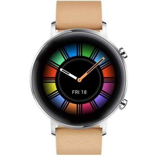 Huawei Watch GT 2 Bluetooth GPS 42mm AMOLED Beige Resistenza Acqua 5ATM