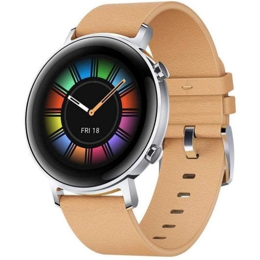 Huawei Watch GT 2 Bluetooth GPS 42mm AMOLED Beige Resistenza Acqua 5ATM