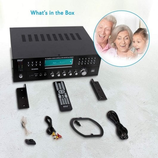 Pyle Pro PD1000BA Home Theater Amplificador 1000W