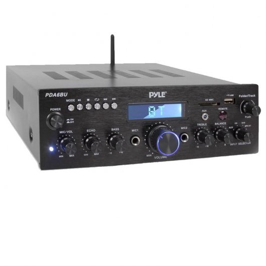Pyle PDA6BU Amplificador HiFi Bluetooth 200W
