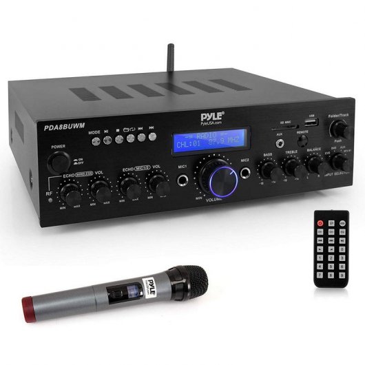 Pyle PDA8BUWM Amplificador HiFi Bluetooth 200W