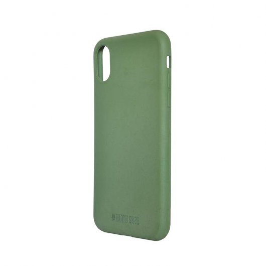 The Earth Case Original Funda Biodegradable Verde Oscuro para iPhone X/XS