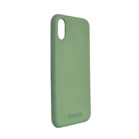 The Earth Case Original Funda Biodegradable Verde Oscuro para iPhone X/XS