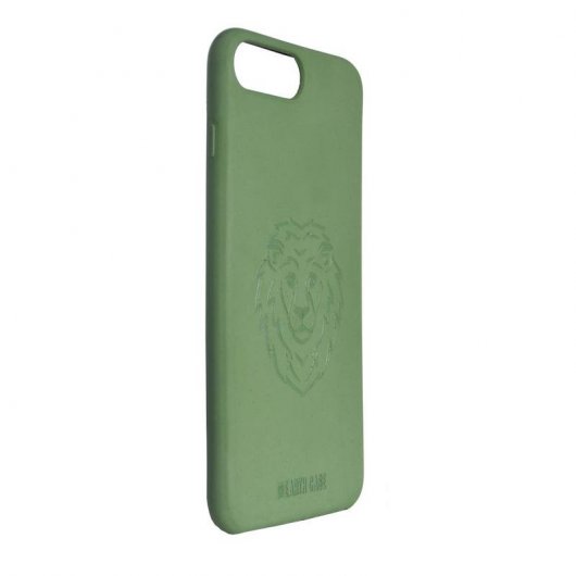 The Earth Case Funda Biodegradable Verde Oscuro León para iPhone 7 Plus/8 Plus