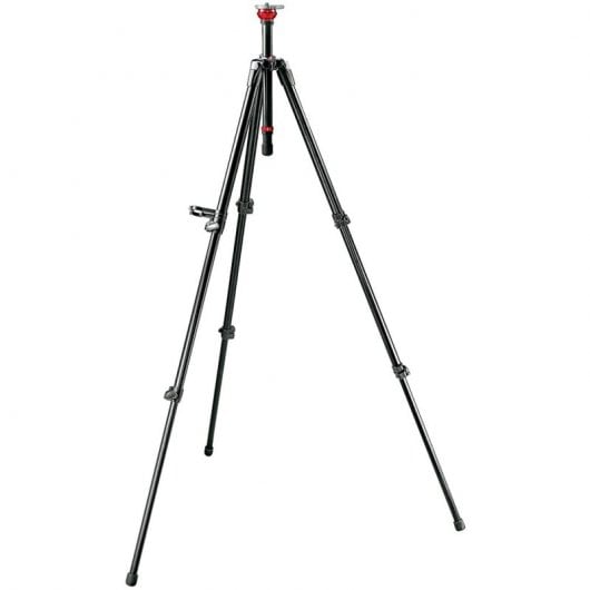 Manfrotto 755XB Tripod Black W/HB 50mm treppiede 3 gamba/gambe Nero